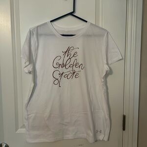 NWOT Under Armour Golden State tee